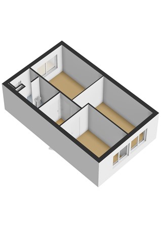 Floorplan - Martin Luther Kingstraat 47, 2131 TJ Hoofddorp